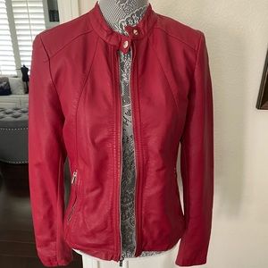 Red jacket